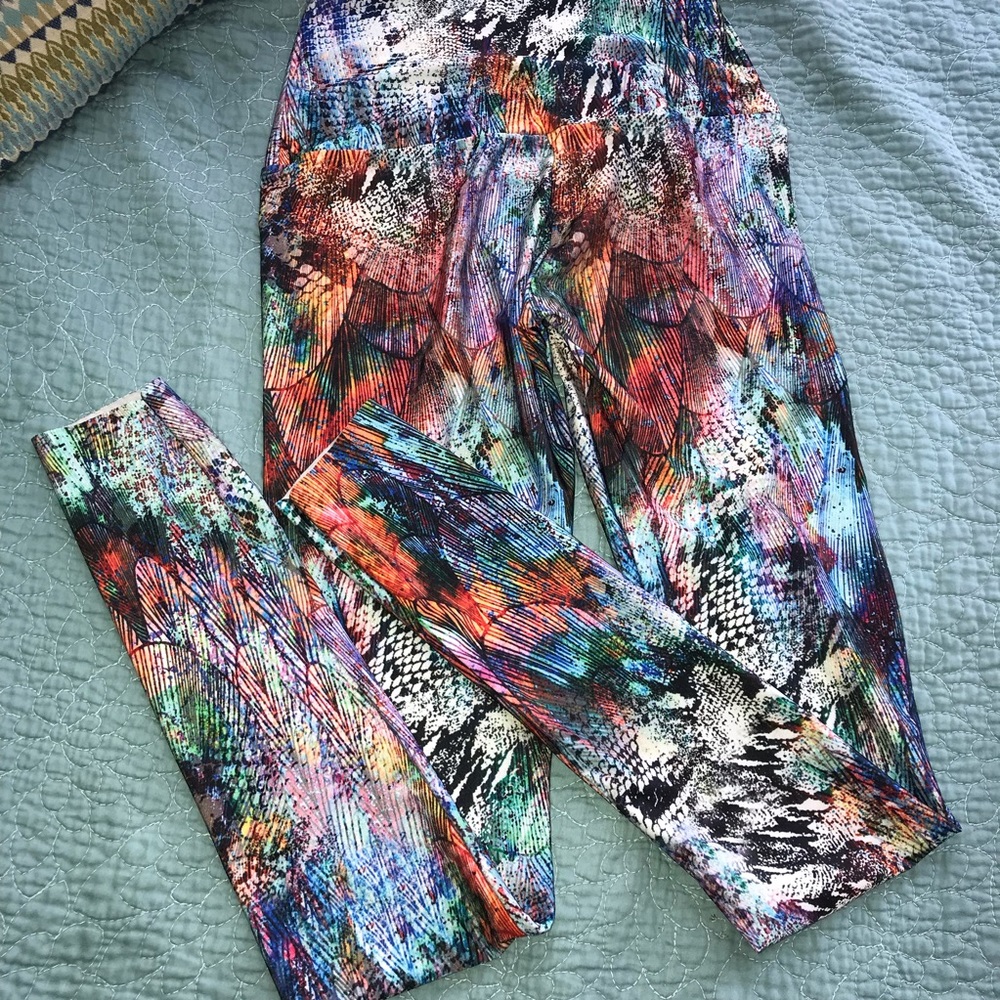 Emily Hsu Jade Mermaid Leggings